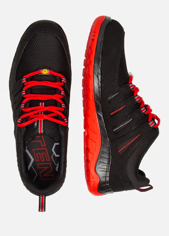 Elten Maddox Black-Red Low ESD S3