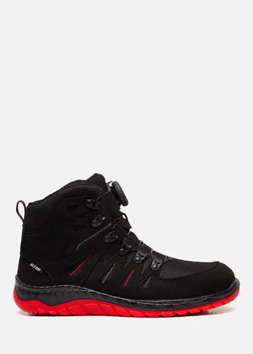 Elten Maddox BOA® Noir-Rouge Mid ESD S3
