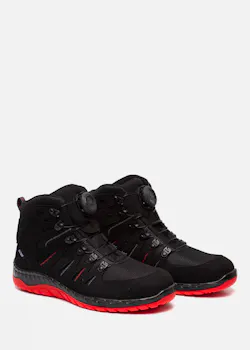 Elten Maddox BOA® Noir-Rouge Mid ESD S3 thumbnail (vignette)
