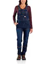 Carhartt Denim Double 104044 Front Bib Overall Stretch miniatuur