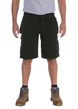 Carhartt Rugged Flex Relaxed-Fit Ripstop Cargo Multi-Pocket Work Shorts