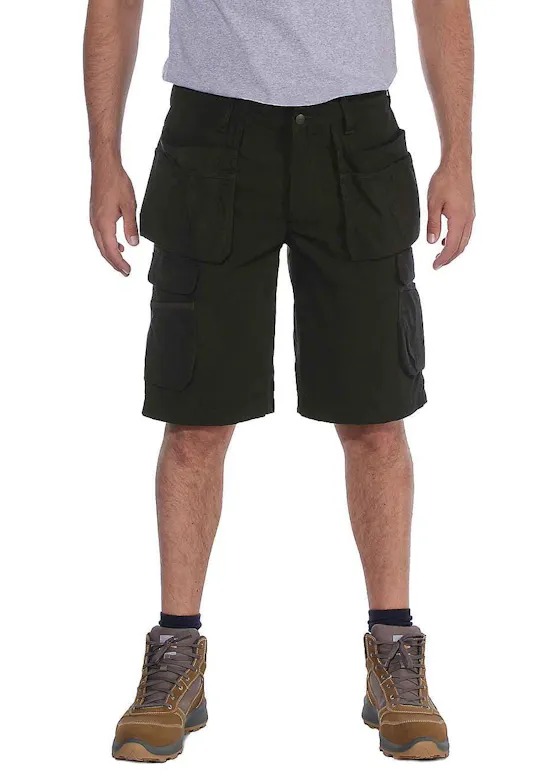 Carhartt Rugged Flex Relaxed Fit Ripstop Cargo Multi Pkt Work Short