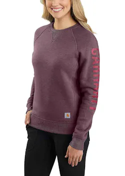 Carhartt Clarksburg Crewneck Sweatshirt 104410 miniatuur