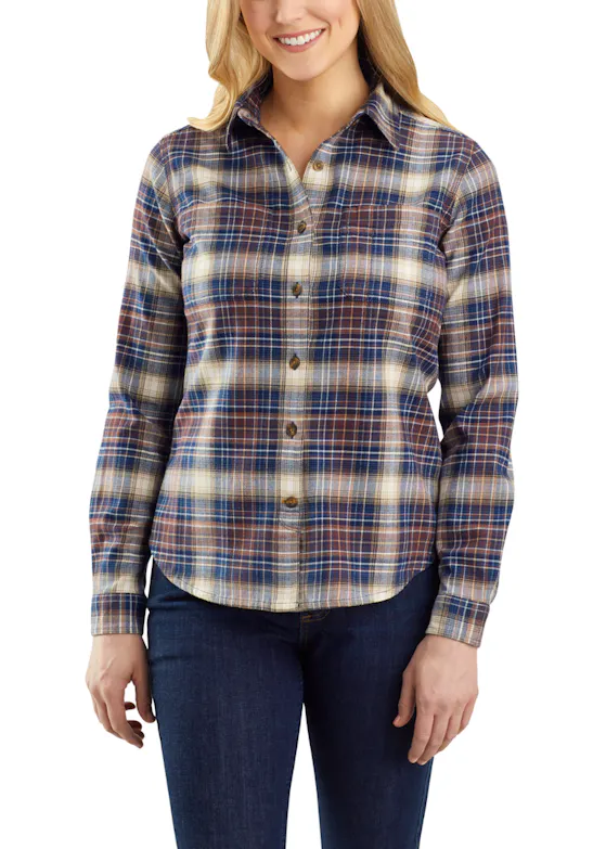 Carhartt Hamilton Plaid Flannel Shirt, 104516