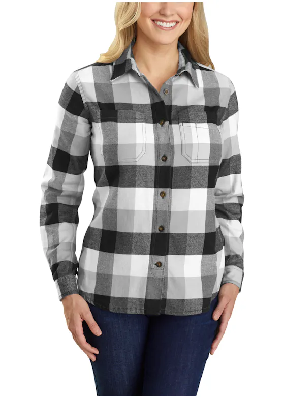 Carhartt Hamilton Plaid Flannel Shirt, 104516