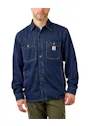 Carhartt Denim Fleece-Lined Snap-Front Shirt 105605 Vorschaubild