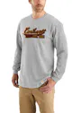Carhartt Script Graphic 105612 T-Shirt L/S Comfort Fit miniatuur