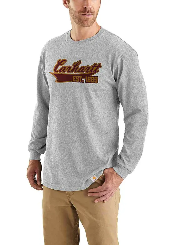Carhartt Script Graphic 105612 T-Shirt L/S Comfort Fit