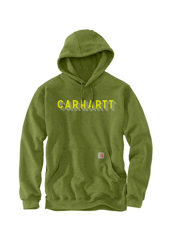 Carhartt Rain Defender Logo-Grafik 105944, wasserabweisender, beheizter Pullover