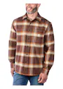 Carhartt 105945 Overhemden Flannel L/S Plaid Stretch miniatuur