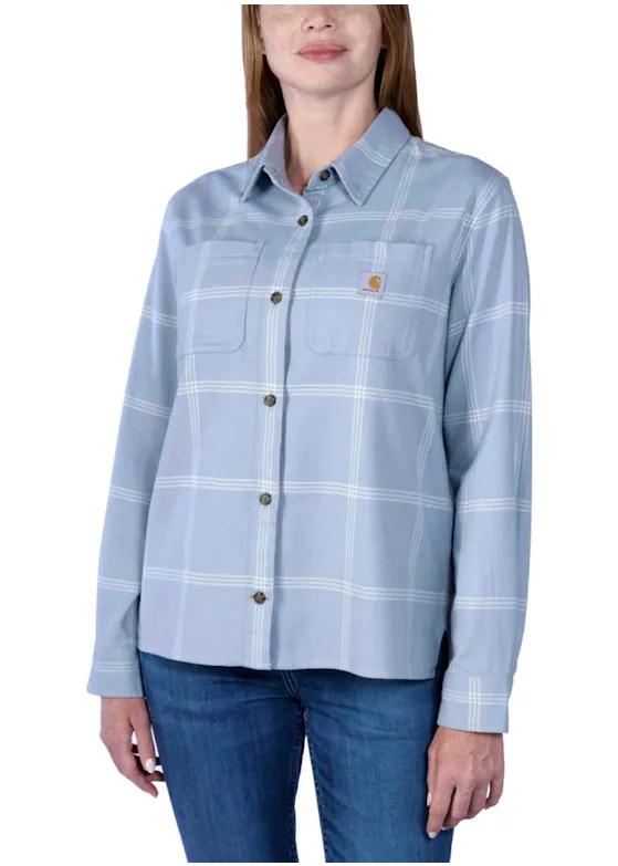 Carhartt 105989 Overhemden Midweight Flannel L/S Plaid