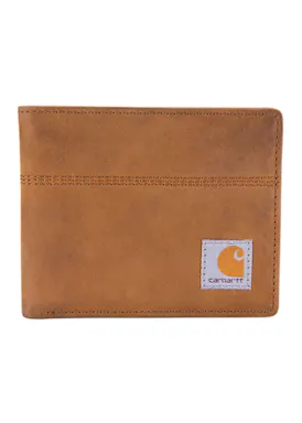 Carhartt Saddle-Leather Bi-Fold Wallet B0000207