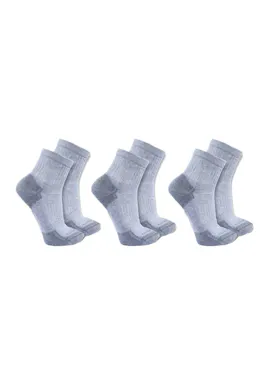 Carhartt Cotton-Blend Quarter Socks, 3-Pack — SQ6103M