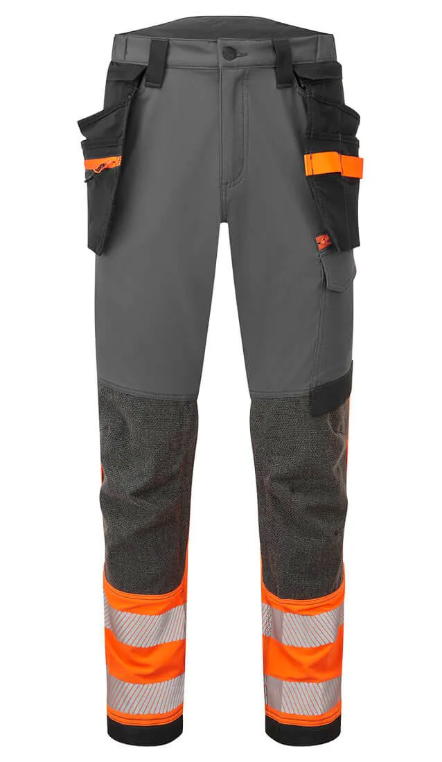 High Vis Oranje/Medium Grijs