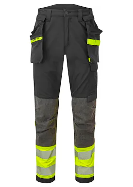 Portwest EV442 - EV4 Hi-Vis Stretch Broek met Afneembare Holsterzak Klasse 1