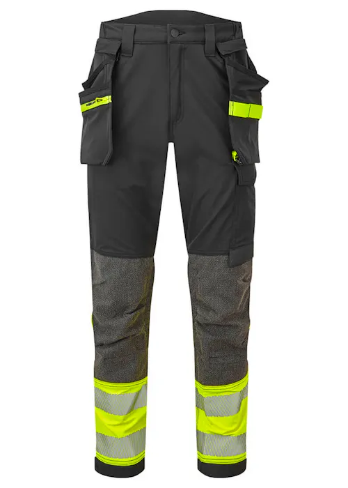 Portwest EV442 - EV4 Hi-Vis Stretch Broek met Afneembare Holsterzak Klasse 1