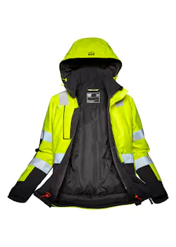 Helly Hansen W Luna Hi Vis Winter Geïsoleerde Jas Dames miniatuur