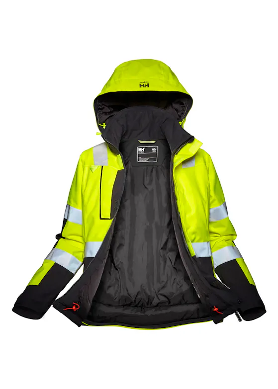 Helly Hansen W Luna Hi-Vis winterisolierte Damenjacke