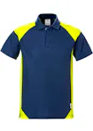 556-Marineblauw/hi-vis geel