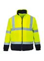 Portwest Hi vis 2 kleuren fleece miniatuur