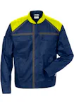 556-Marineblauw/hi-vis geel