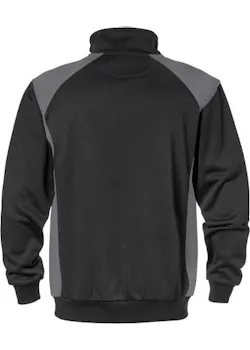 Fristads Skarup Sweater met Korte Rits 7048 SHV miniatuur