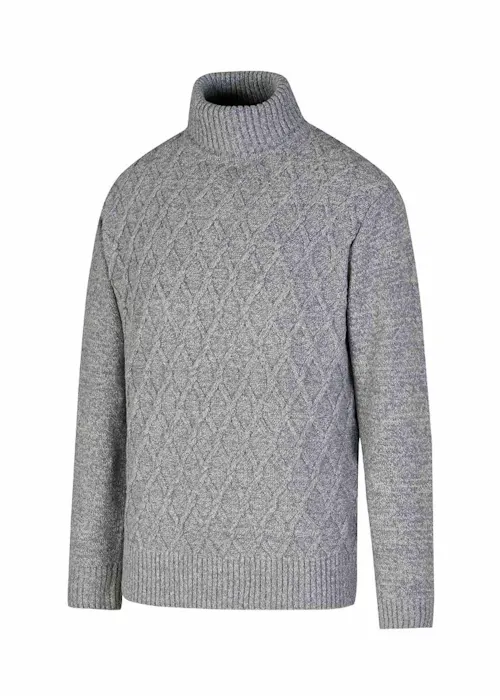Bjornson Faas 8058 Coltrui Pull-Over Wafelpatroon Verwarmd
