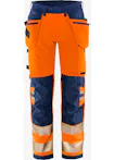 Hi-Vis Oranje/Marineblauw