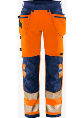 Fristads High Vis Green werkbroek stretch klasse 2 2644 GSTP