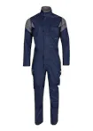 Marineblauw/grijs