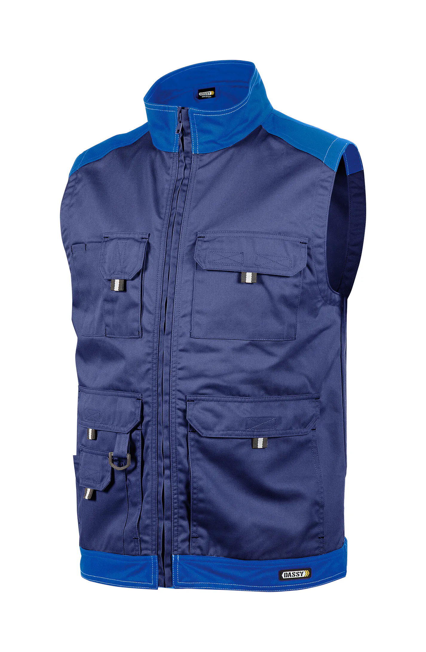 Korenblauw/Donkerblauw