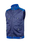 Korenblauw/donkerblauw