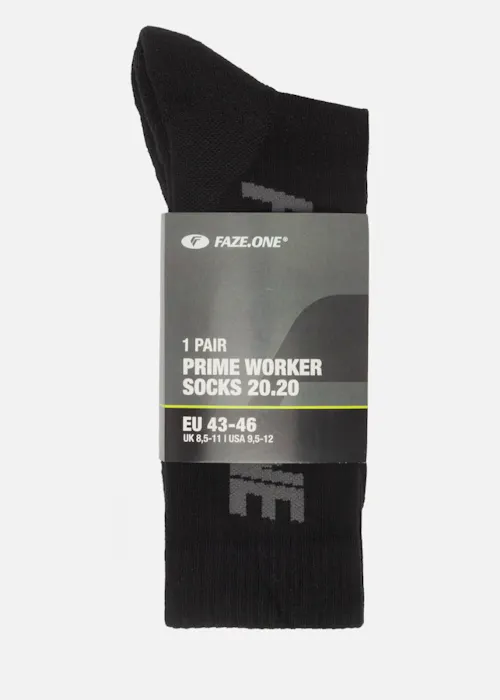 Faze.One 1 pack Prime Chaussettes de travail 20.20