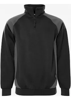 Fristads 300511 Sweater Met Korte Rits 7048 GSM - 122408 Regular Fit Skarup miniatuur