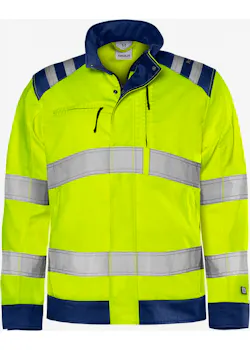 Fristads Trofta High Vis Green jack klasse 3 4067 GPLU miniatuur
