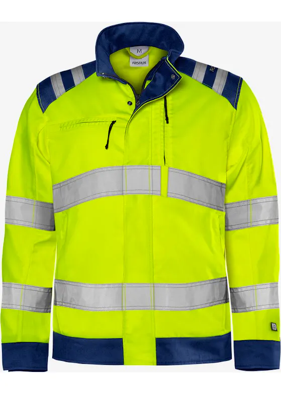 Fristads Hi-Vis-Jacke, grün, Klasse 3, 4067 GPLU