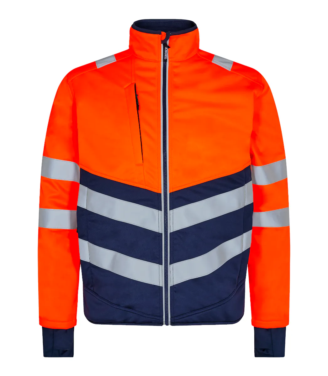 High Vis Orange/Marineblau