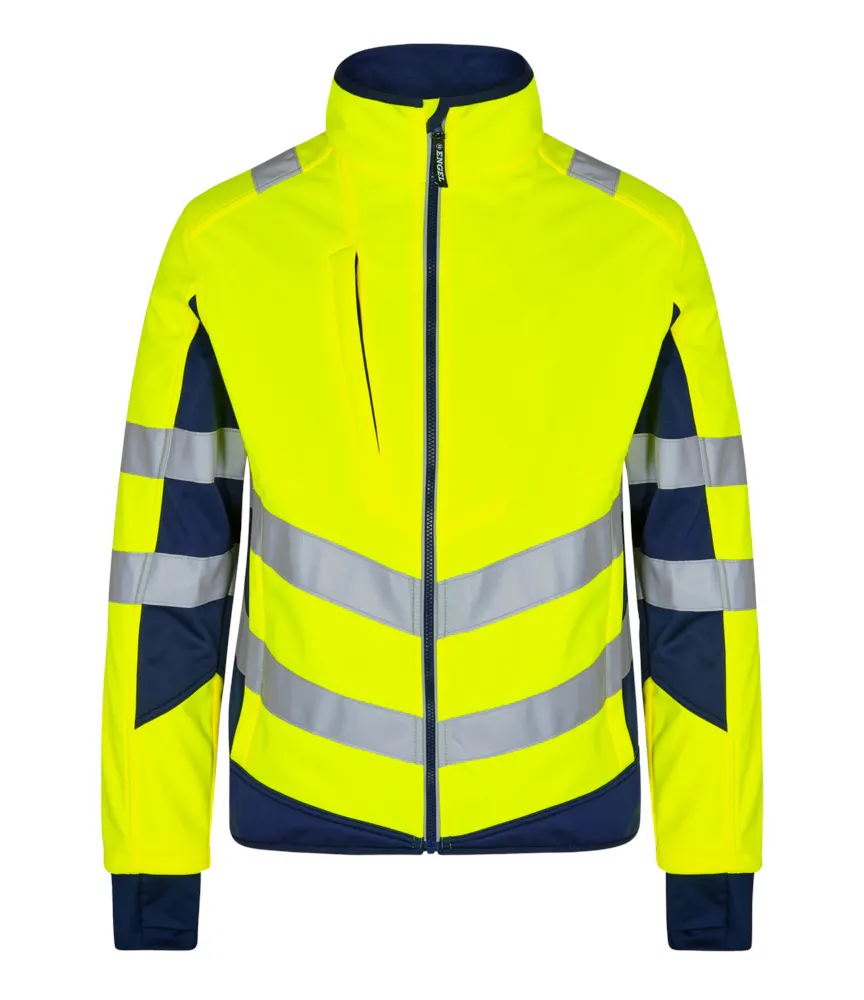 High Vis Geel/Marineblauw