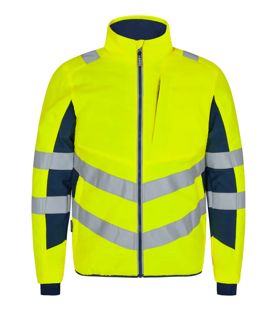 High Vis Geel/Marineblauw