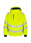 High Vis Geel/Marineblauw