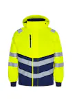 High Vis Geel/Marineblauw