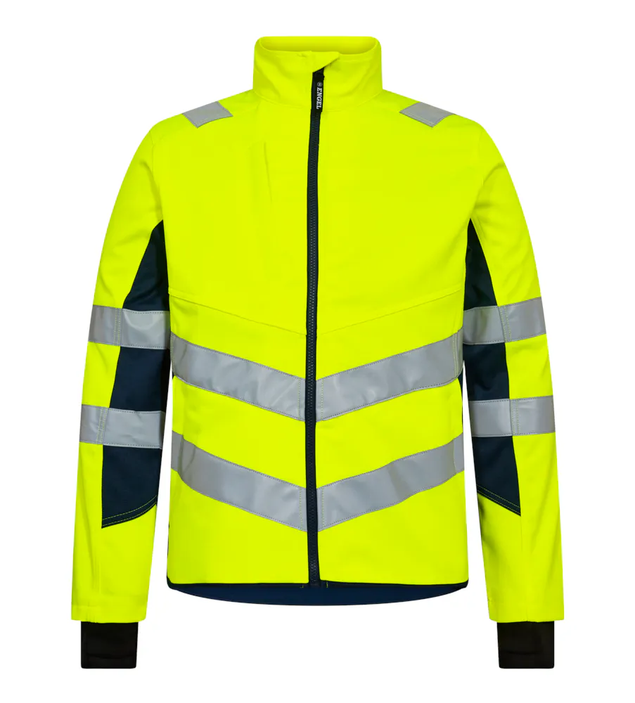 High Vis Oranje/Marineblauw