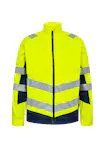 High Vis Geel/Marineblauw
