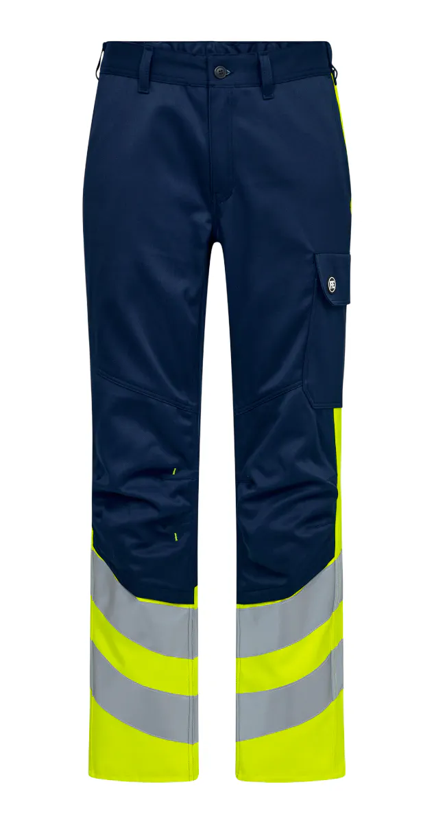 Marineblau/gelb