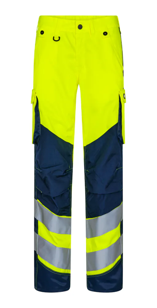 High Vis Geel/Marineblauw
