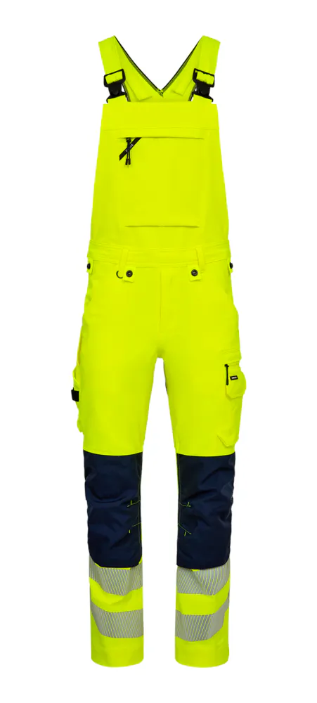 High Vis Geel/Marineblauw