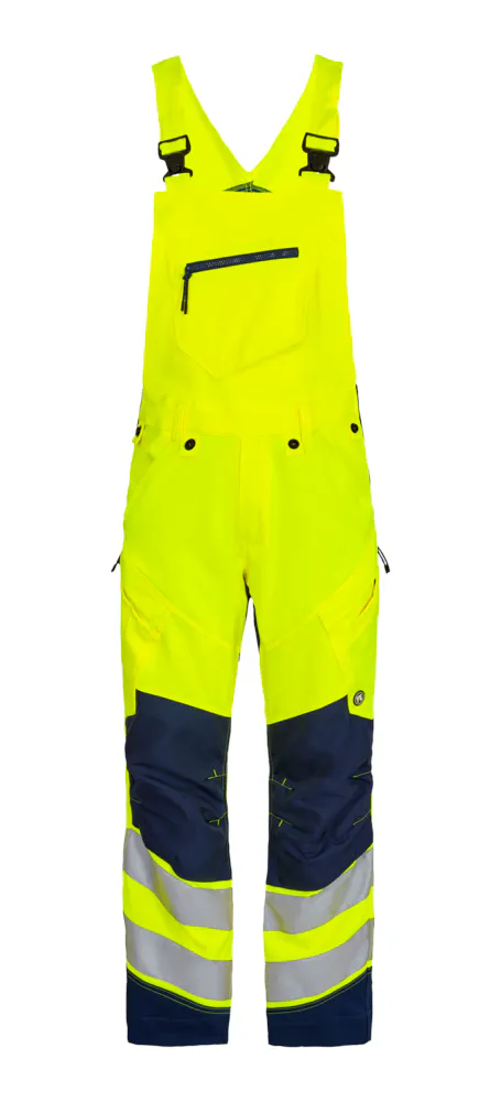 High Vis Geel/Marineblauw