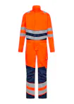 High Vis Oranje/Marineblauw