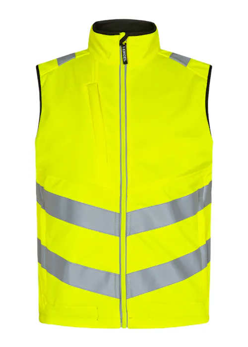 Engel Safety Softshell Waistcoat 5156-237 Reflecterend