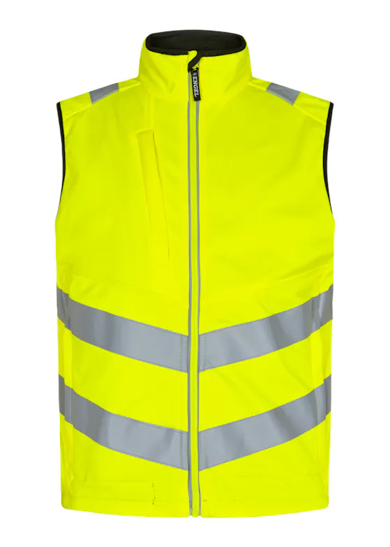Engel Safety Softshell Waistcoat 5156-237 Reflecterend